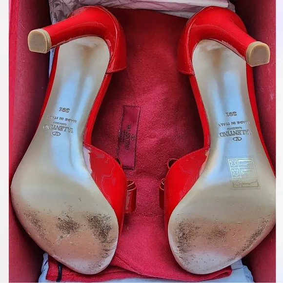 Red Valentino heels shoes size 9.5