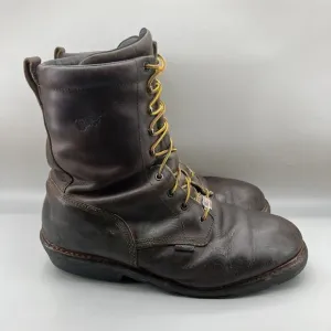 Red Wing LoggerMax 616 Men Size 15 D Boots Brown Leather 9” Waterproof Insulated