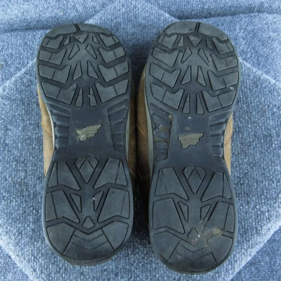 Red Wing Shoes Men Slip-On Brown Leather Slip On Size 12 Medium‎