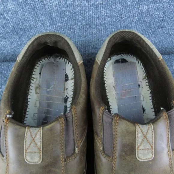 Red Wing Shoes Men Slip-On Brown Leather Slip On Size 12 Medium‎