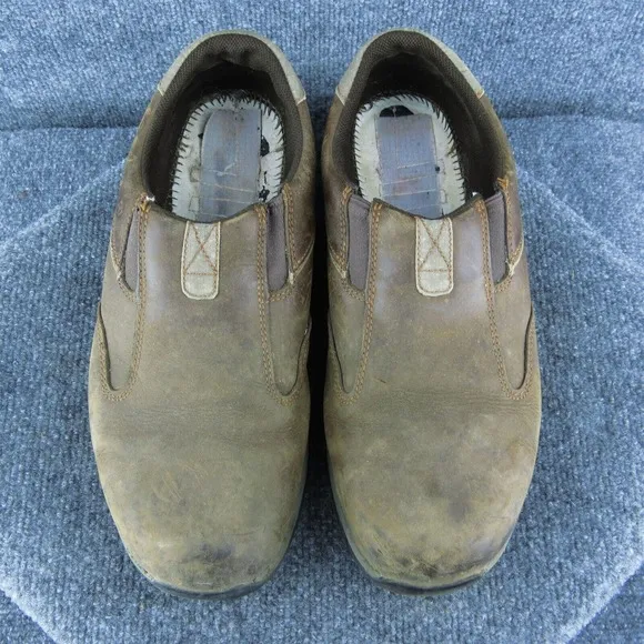 Red Wing Shoes Men Slip-On Brown Leather Slip On Size 12 Medium‎