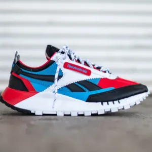 REEBOK CL LEGACY (TURQUOISE/RED)