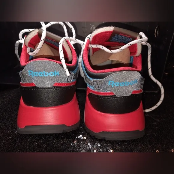 REEBOK CL LEGACY (TURQUOISE/RED)