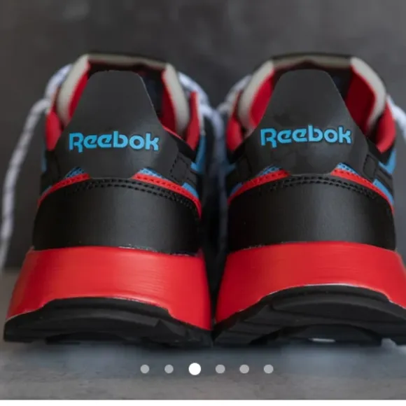 REEBOK CL LEGACY (TURQUOISE/RED)