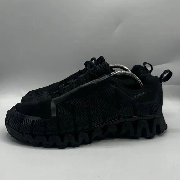 Reebok Mens ZigWild Trail 6 FX1433 Black Casual Running Shoes Sneakers Size 10