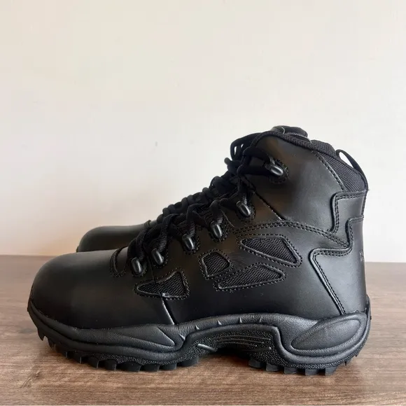Reebok Rapid Response RB 6&quot; Stealth Unisex Boot Size 7.5 or 9.5 #B1201A