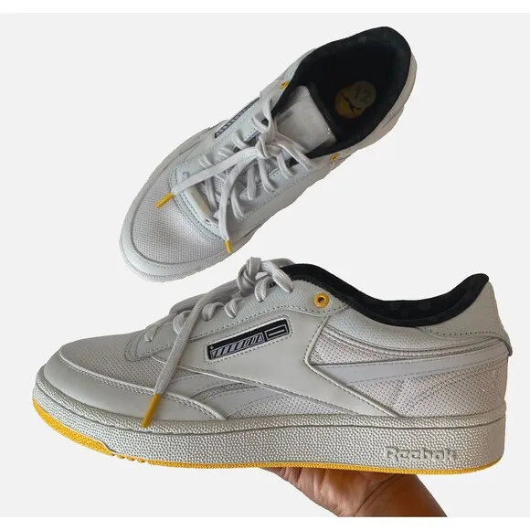 Reebok X Jurassic World Club C Revenge Biosyn Genetics White Men's Shoes Sneaker