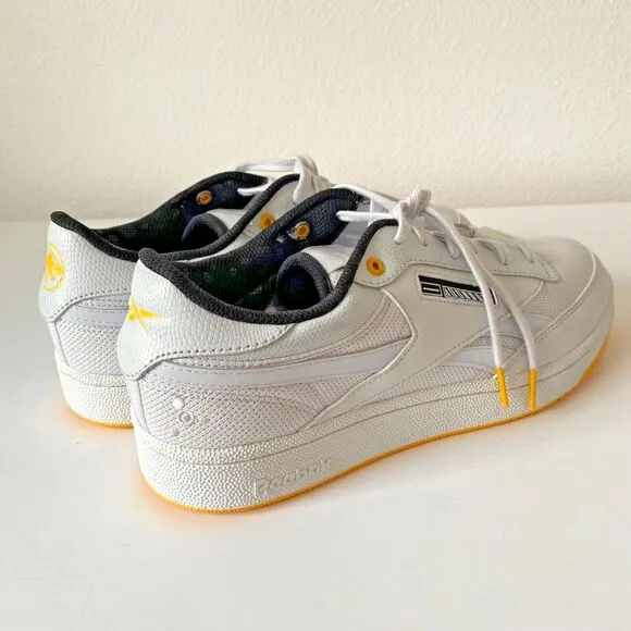 Reebok X Jurassic World Club C Revenge Biosyn Genetics White Men's Shoes Sneaker