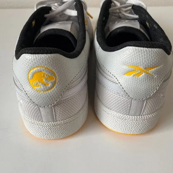 Reebok X Jurassic World Club C Revenge Biosyn Genetics White Men's Shoes Sneaker