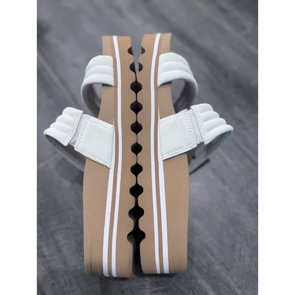 Reef Women's Kaia 2-Bar Sandals White Size 10 Slides