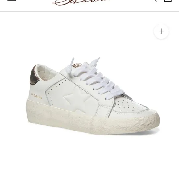 REFLEX WHITE GOLD Women's Sneakers by VintageHavana Size 6