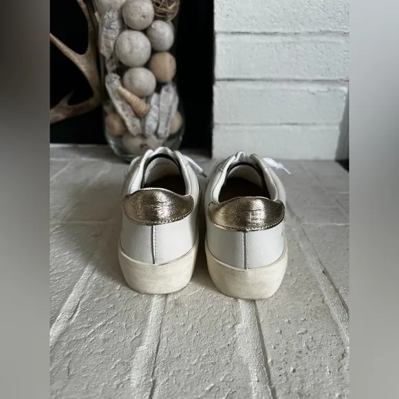 REFLEX WHITE GOLD Women's Sneakers by VintageHavana Size 6