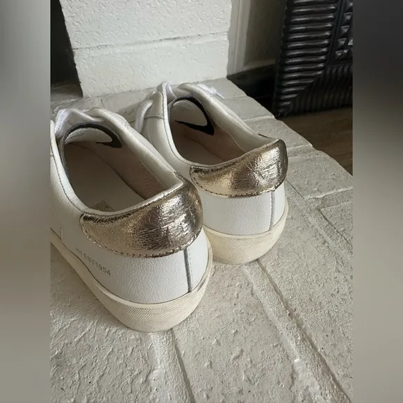REFLEX WHITE GOLD Women's Sneakers by VintageHavana Size 6