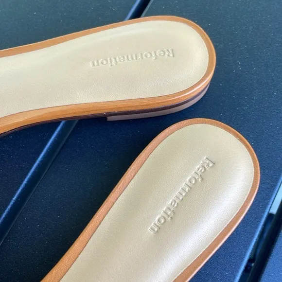 Reformation Braided Sandals- 6.5