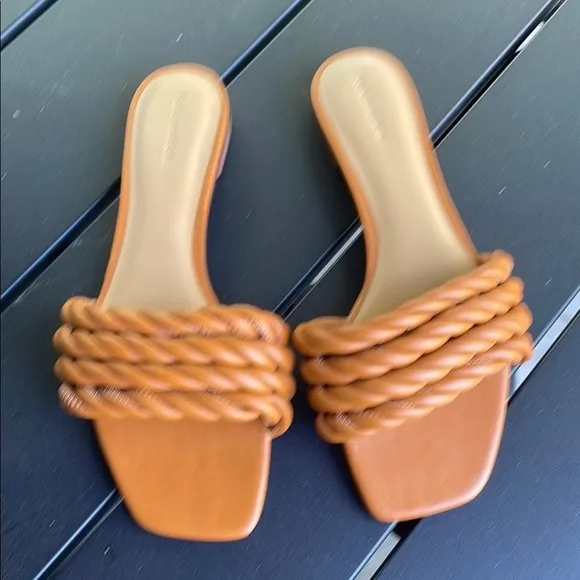 Reformation Braided Sandals- 6.5