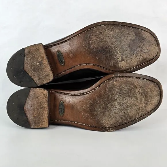 Regal Executive Club Dress Shoes Brown Leather Men's Size 11 D