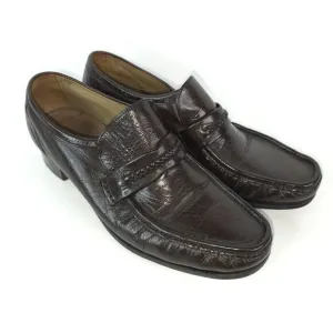 Regal Executive Club Dress Shoes Brown Leather Men's Size 11 D