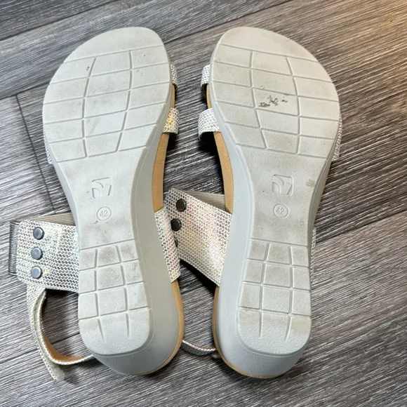 Revere leather sandals woman’s size 42 (d41)