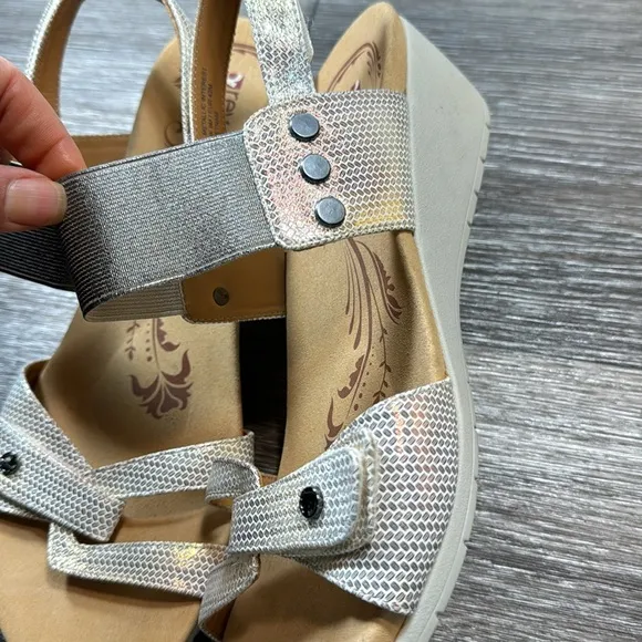 Revere leather sandals woman’s size 42 (d41)