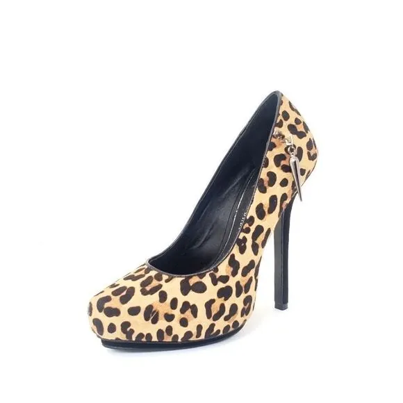 Rock&amp;Republic Stiletto Heels Leopard Pumps