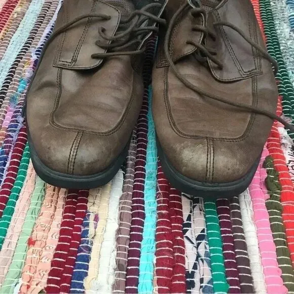 Rockport Brown Leather Men’s Dress Shoes Size 9.5