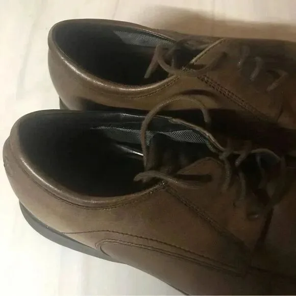 Rockport Brown Leather Men’s Dress Shoes Size 9.5