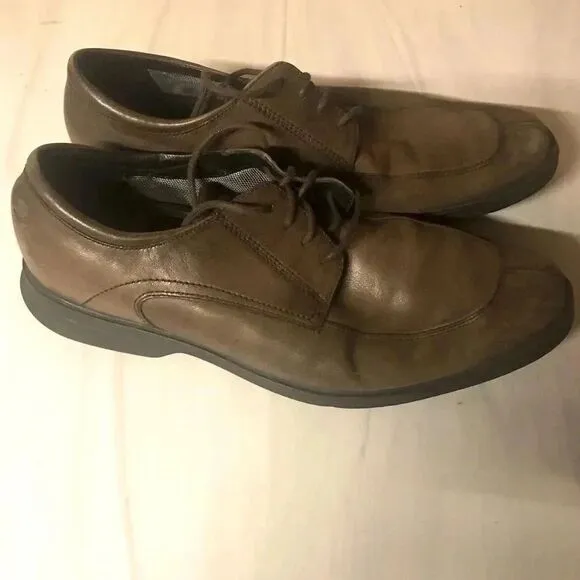 Rockport Brown Leather Men’s Dress Shoes Size 9.5