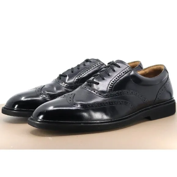 Rockport Dressport DMX Men's Wingtip Dress Shoes Size 10.5 Leather Black