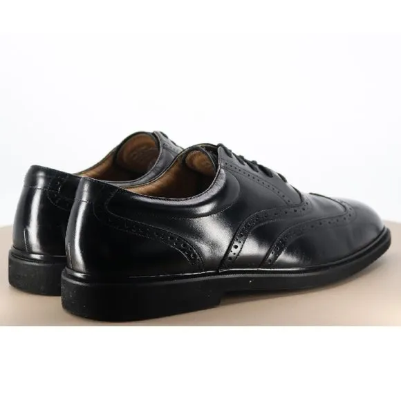 Rockport Dressport DMX Men's Wingtip Dress Shoes Size 10.5 Leather Black