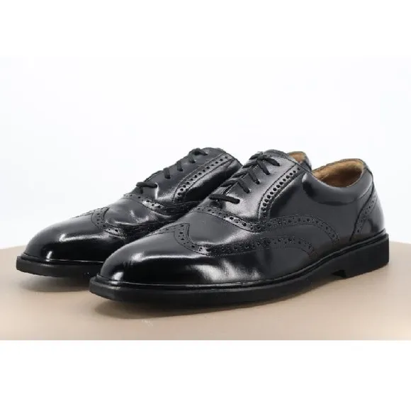 Rockport Dressport DMX Men's Wingtip Dress Shoes Size 10.5 Leather Black
