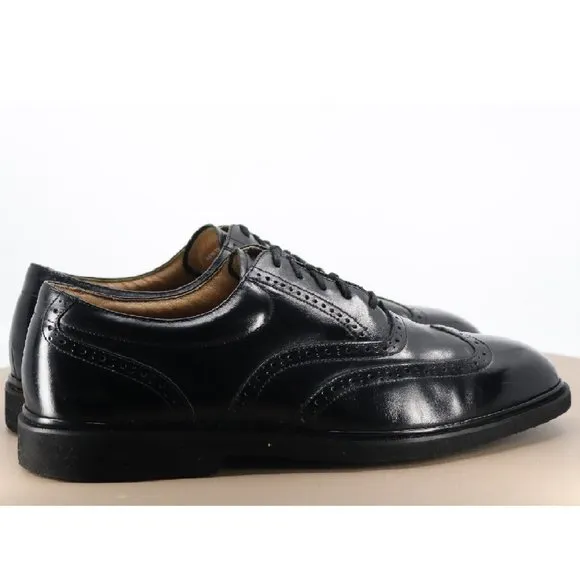 Rockport Dressport DMX Men's Wingtip Dress Shoes Size 10.5 Leather Black