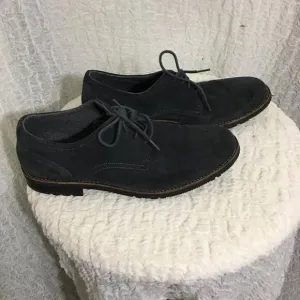 Rockport Grey Suede Oxford Shoes Size 11.5