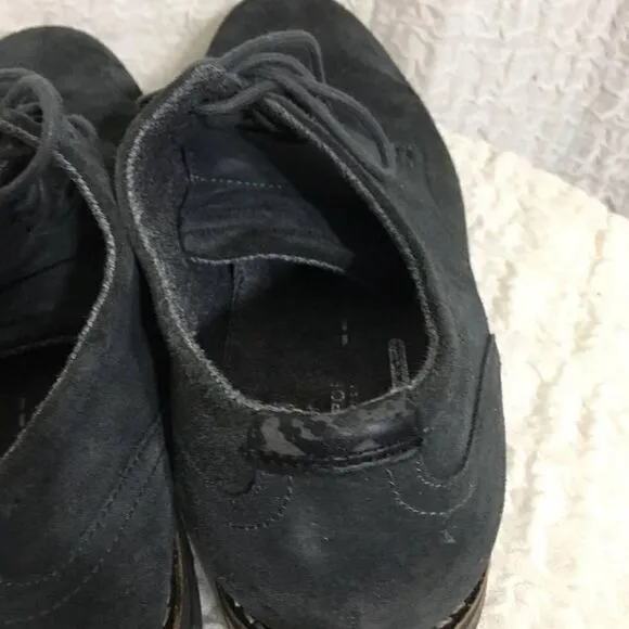 Rockport Grey Suede Oxford Shoes Size 11.5