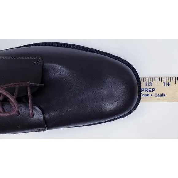ROCKPORT Margin K71225 Men's 11 (?Wide) Lace Up Brown Leather Oxford Dress Shoes