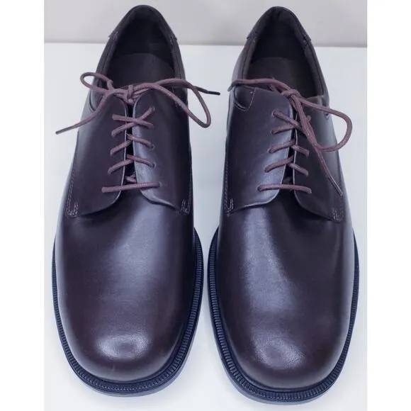 ROCKPORT Margin K71225 Men's 11 (?Wide) Lace Up Brown Leather Oxford Dress Shoes