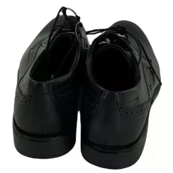 Rockport Men's CG7226 Black Total Motion Plain Toe Classic Dress Shoes Size 13