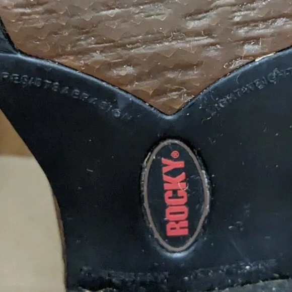 Rocky Boots, Men's Brown, Western, Cowboy Boots Size 10M