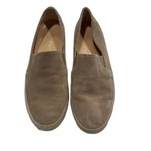 Ron White Delilah Suede Espadrille Loafer 36/US 5.5 Beige Slip On Made in Italy