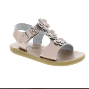 Rose Gold sandals footmates