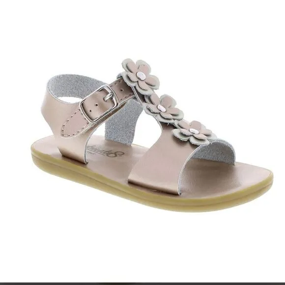 Rose Gold sandals footmates