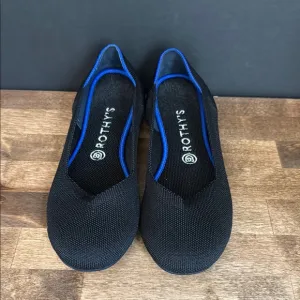 Rothy's Black Slip-On Flats Size 9.5