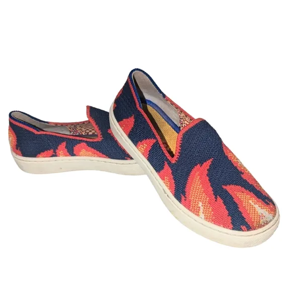Rothy's Kids Flames Slip Ons Size 12