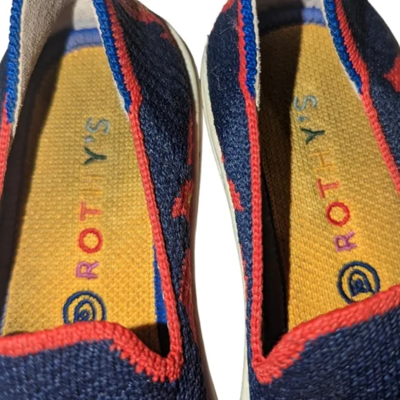 Rothy's Kids Flames Slip Ons Size 12