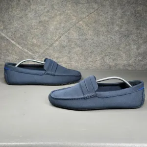 Rothy's The Driving Mens 12.5‎ Loafer Blue Knit Fabric Slip On Casual Shoes