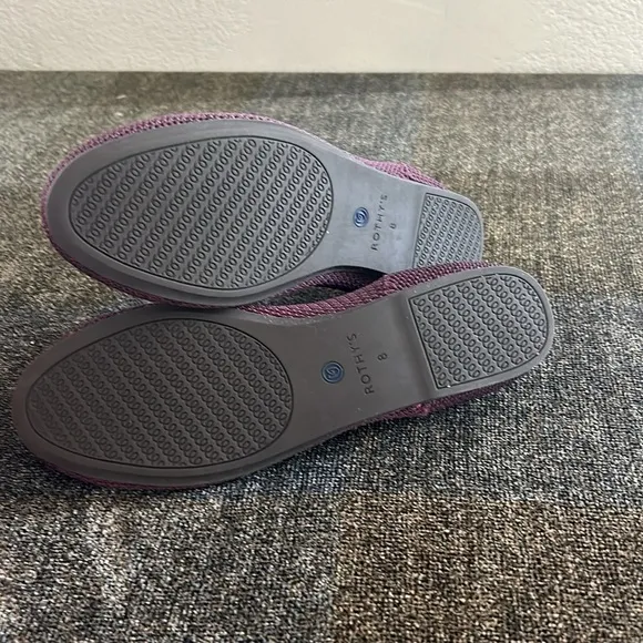 Rothy's The Flats Women's  Berry Lattice Stitch Slip On Shoes