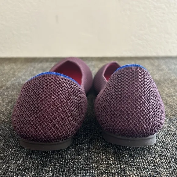 Rothy's The Flats Women's  Berry Lattice Stitch Slip On Shoes