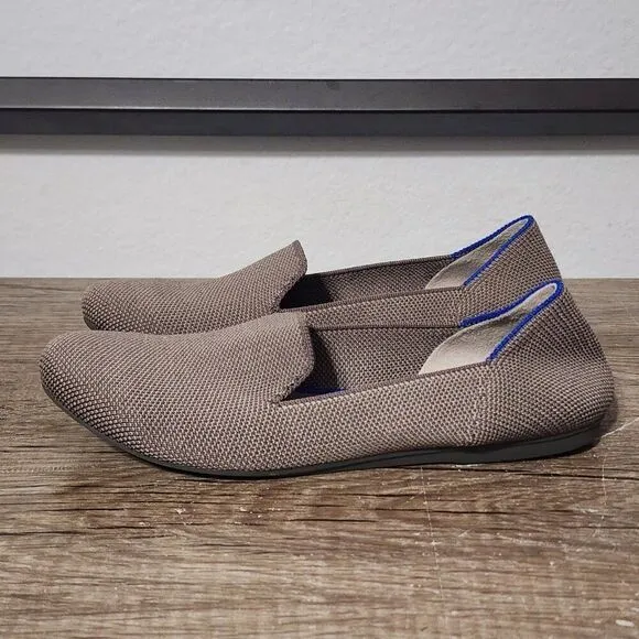 Rothy's The Loafer Women's Flats Shoes Size 6 Brown