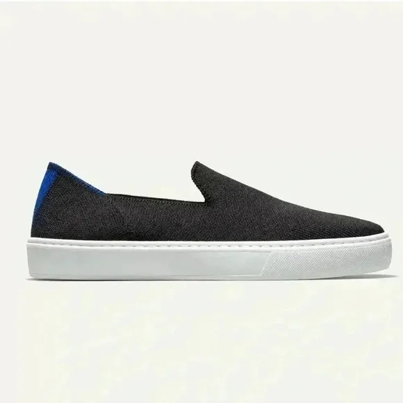 Rothy’s The Original Slip On Sneakers Shoes Sz 9 Black