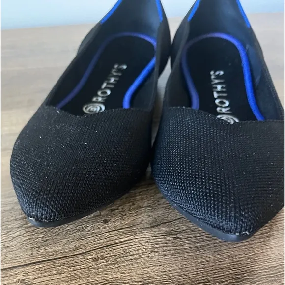 Rothy’s The Point Flats   Extra set of Unopened Insoles - Black Solid, size 9