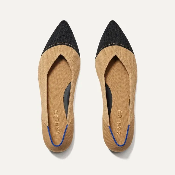 Rothy's The Point II In Camel Captoe